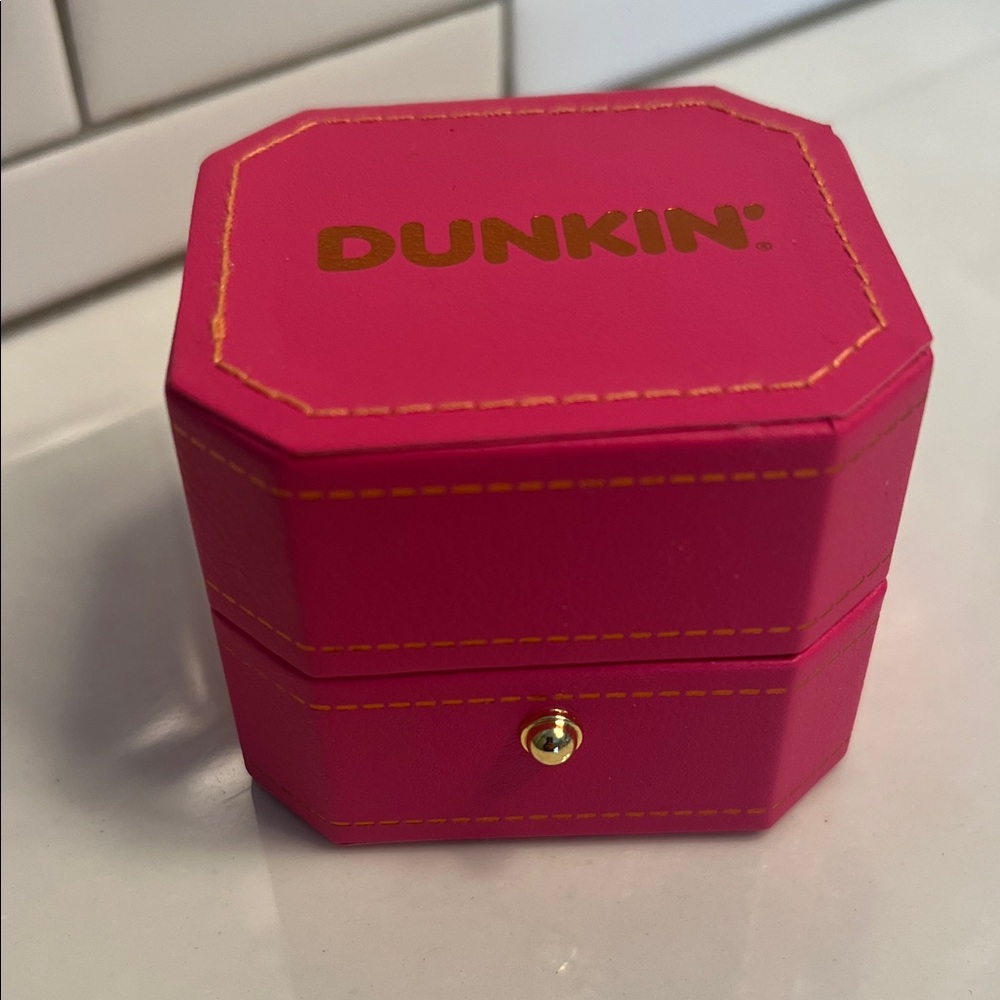 Dunkin' Donuts Ring Box